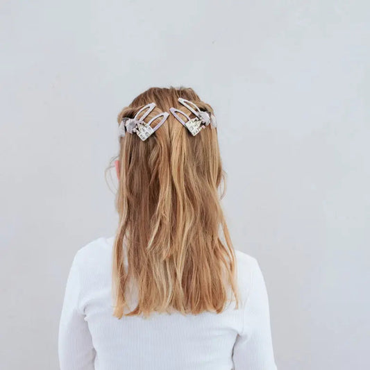 Mimi & Lula Haarclip-Set mit Prinzessinnen & Schlössern Mokkini Kindermode Accessoires