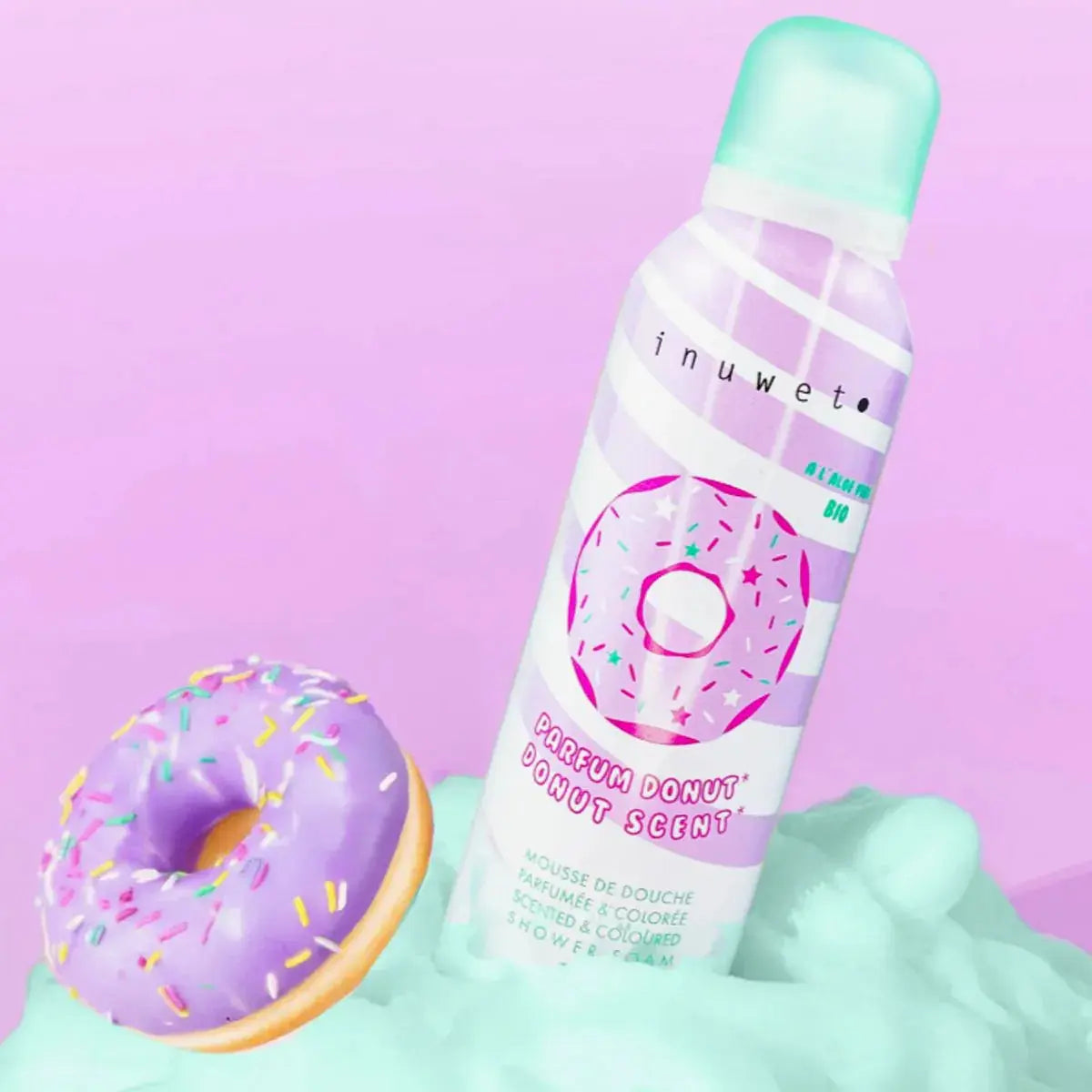 inuwet Bad & Dusche Geschenkset CRAZY CREAMY Donut Mokkini Kindermode Geschenkset