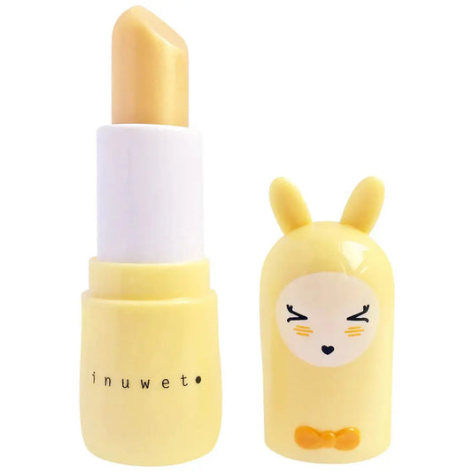 inuwet Lip Balm Bunny | PINEAPPLE GLITTER GOLD YELLOW Edition Mokkini Kindermode Pflege