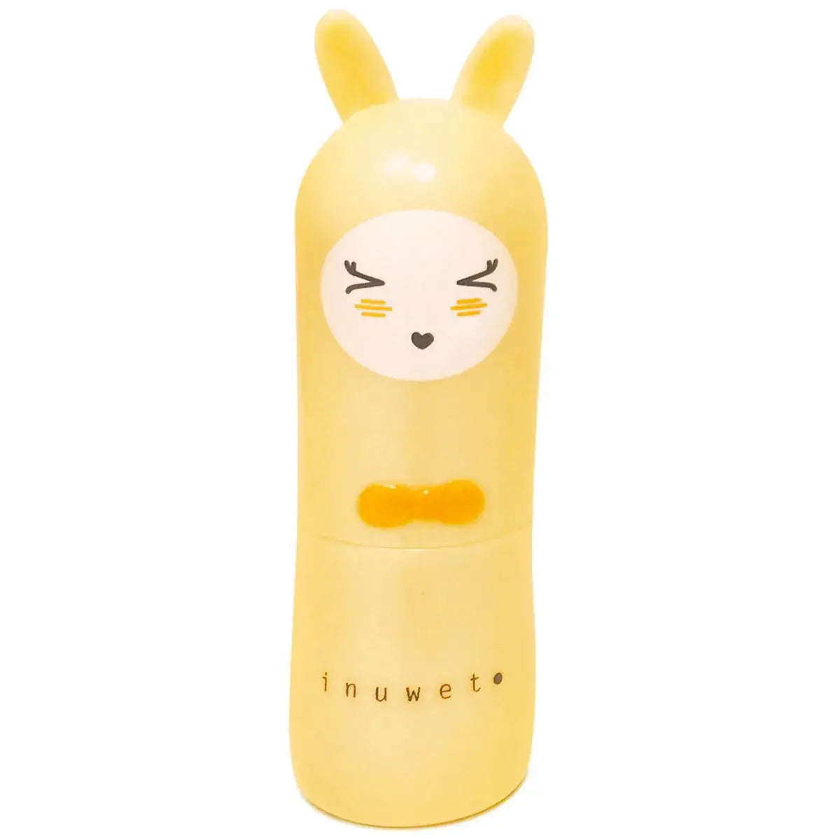 inuwet Lip Balm Bunny | PINEAPPLE GLITTER GOLD YELLOW Edition Mokkini Kindermode Pflege