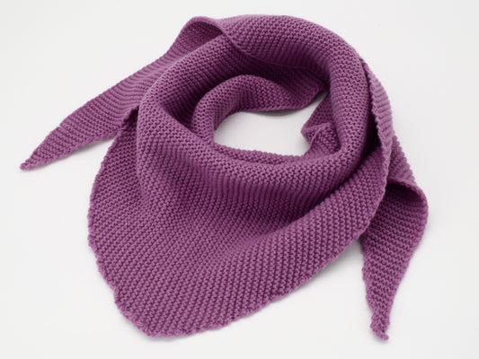 KisMe Strickschal in lilafarbener Optik - Schal - KisMe