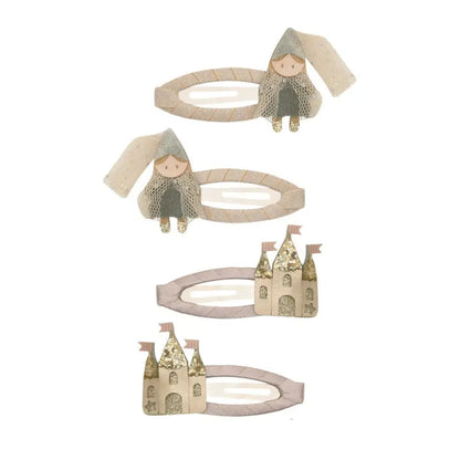 Mimi & Lula Haarclip-Set mit Prinzessinnen & Schlössern Mokkini Kindermode Accessoires
